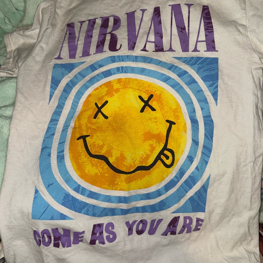 Nirvana album cover t-shirt in very good condition